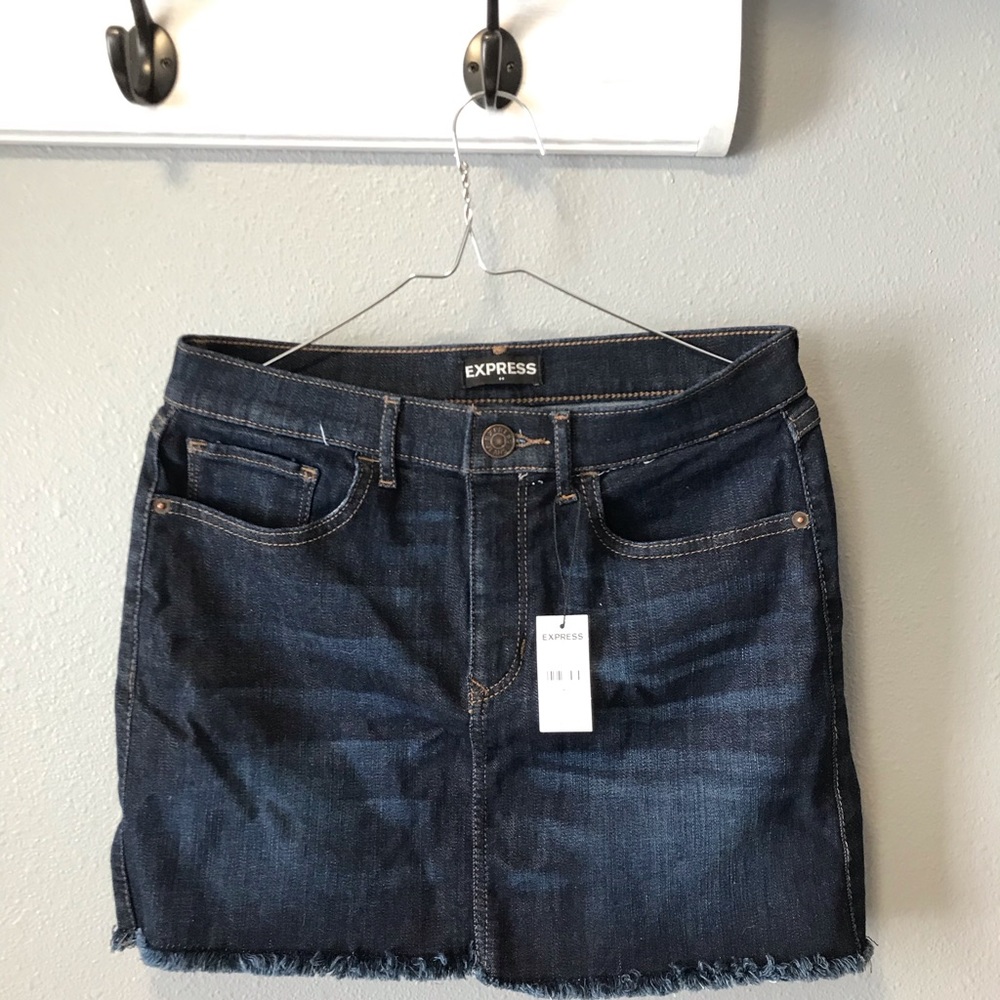 NWT - Express Jean Skirt